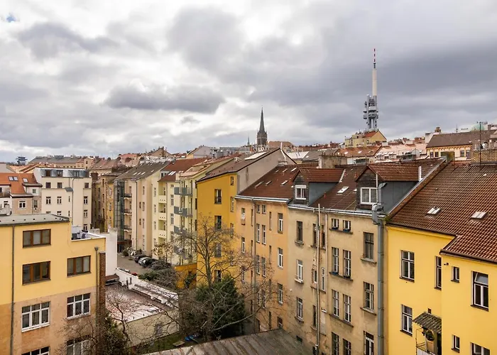 Days - Premium Loft With Ac & View Of The Zizkov Tower From Spacious Terrace * Prag
